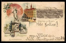Lithographie Basel, Basel, Hoffmann`s Stärkefabriken Salzufl